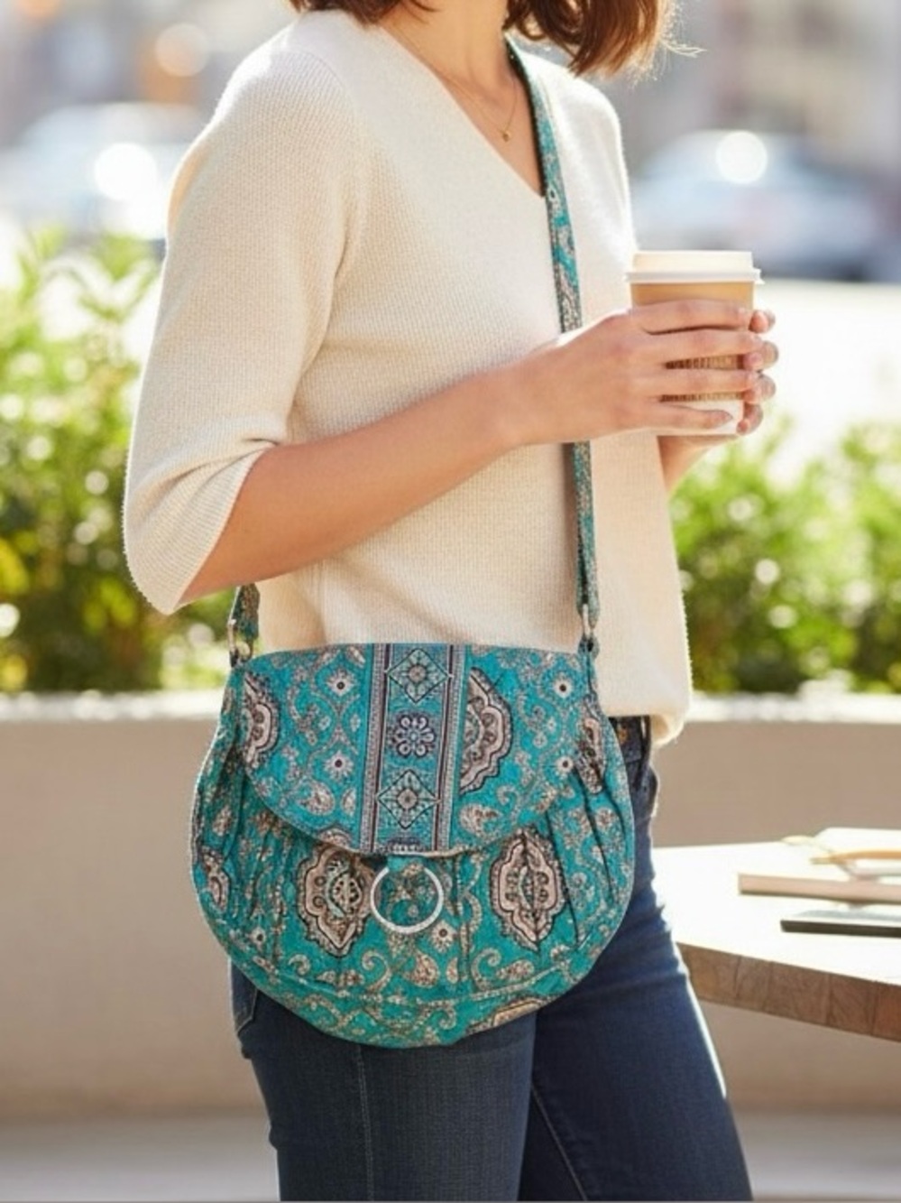 Vera Bradley Saddle Up Crossbody Shoulder Bag